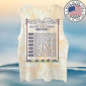 kenny Austin City Limits Music Festival Merch Store Dillo Lineup Tank kenny Austin City Limits Music Festival Merch Store Dillo Lineup Tank