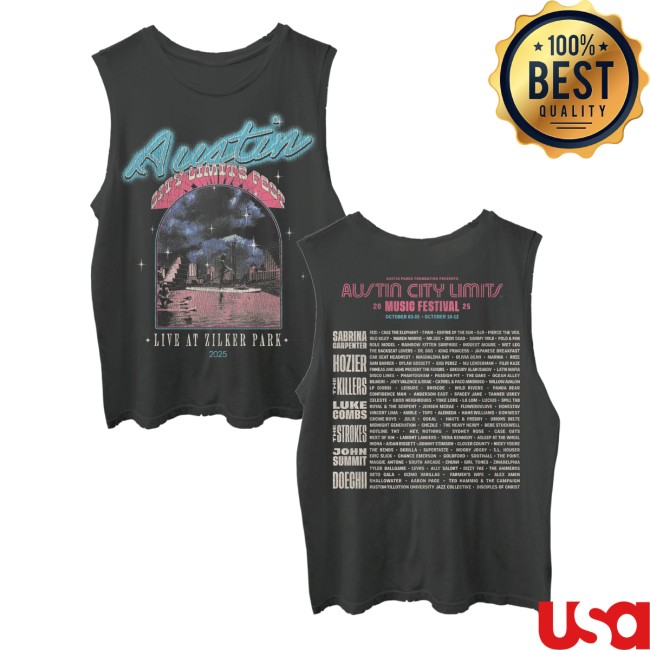 kenny Austin City Limits Music Festival Merch Store Paddling Lineup Tankss kenny Austin City Limits Music Festival Merch Store Paddling Lineup Tankss