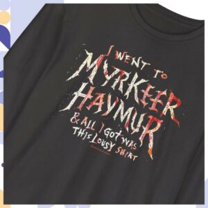 kenny Bad Magic Productions Merch Shop Myrkeer Haymur Long Sleeve Shirtw