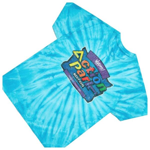 kenny Bad Magic Productions Merch Shop Whipple Action Park Tie Dye Shirtw