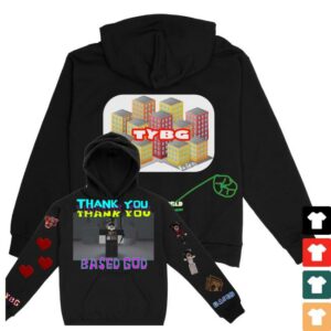 kenny Based World Shop Store Merch Lil B Blox Based Hoodie