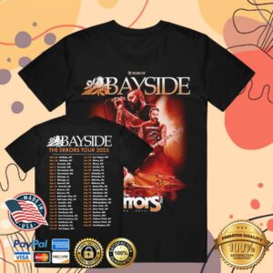 kenny Bayside Merch Shop Errors Tour 2025 Shirt