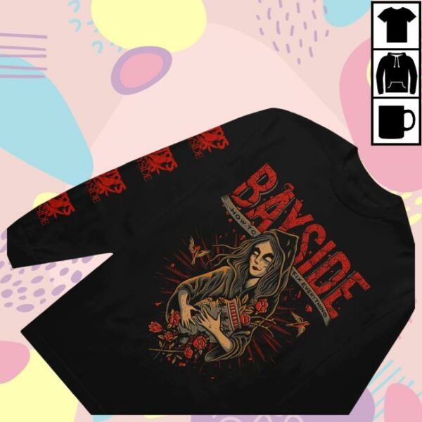 kenny Bayside Merch Shop Fix Everything Black Long Sleeve Shirtw