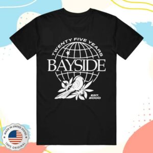 kenny Bayside Merch Shop Globe Black Shirt