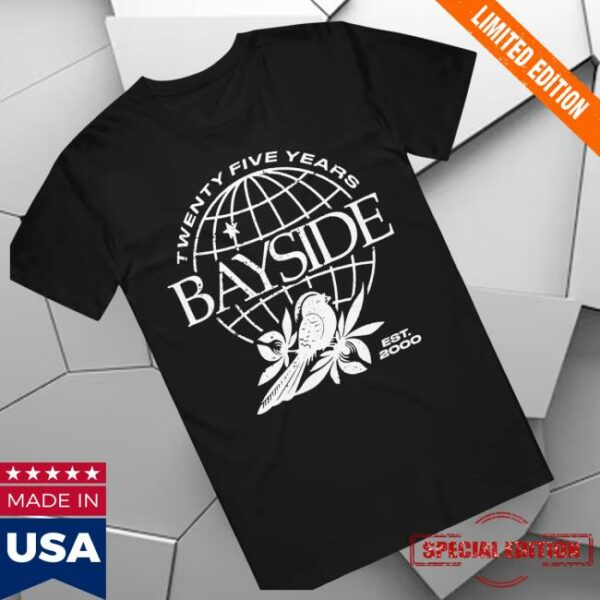 kenny Bayside Merch Shop Globe Black Shirtw