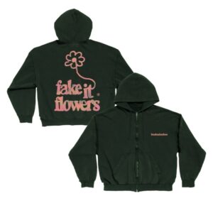 kenny Beabadoobee Merch Store Fake It Flowers Zip Hoodiess kenny Beabadoobee Merch Store Fake It Flowers Zip Hoodiess