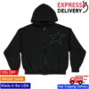 kenny Beabadoobee Merch Store Star Zip Hoodie