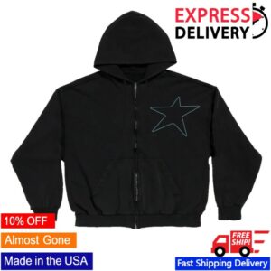 kenny Beabadoobee Merch Store Star Zip Hoodie kenny Beabadoobee Merch Store Star Zip Hoodie