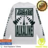 Bicep Store Merch Alkaline Chroma Longsleeve Shirt White 1 kenny Bicep Store Merch Alkaline Chroma Longsleeve Shirt Whites