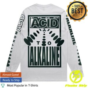 kenny Bicep Store Merch Alkaline Chroma Longsleeve Shirt Whites kenny Bicep Store Merch Alkaline Chroma Longsleeve Shirt Whites