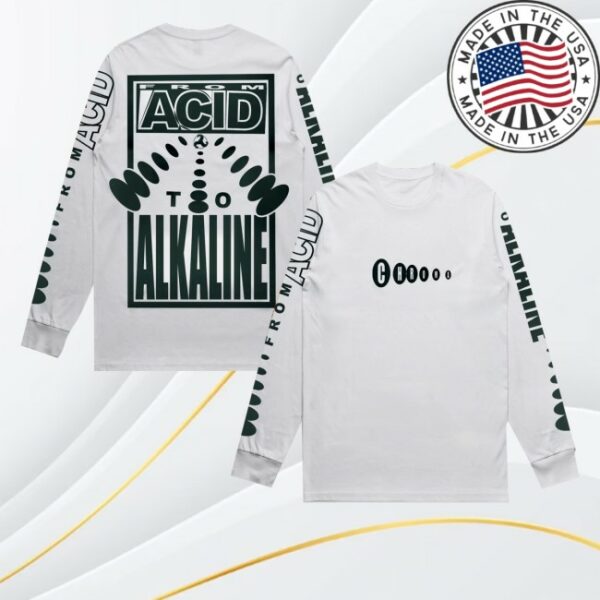 kenny Bicep Store Merch Alkaline Chroma Longsleeve Shirt Whitess