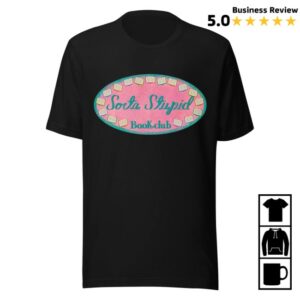 kenny Billy Ends The World Merch Sorta Crafty Pastel Book Club Black Shirt