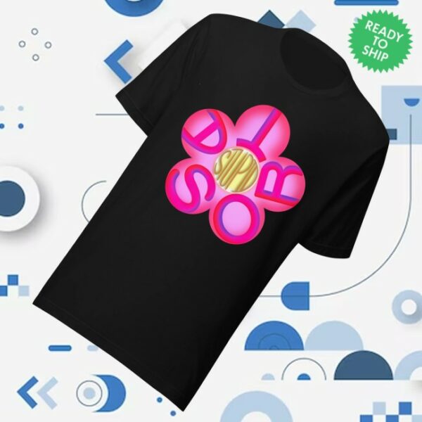kenny Billy Ends The World Merch Sorta Flowery Power Black Shirt0