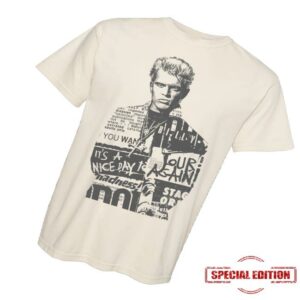 kenny Billy Idol Merch Shop Billy Newspaper Shirtw kenny Billy Idol Merch Shop Billy Newspaper Shirtw