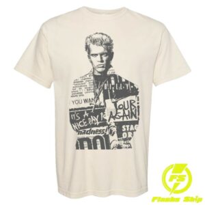 kenny Billy Idol Store Merch Billy Newspaper Shirt kenny Billy Idol Store Merch Billy Newspaper Shirt