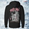 kenny Billy Idol Store Merch Pink Scratch Billy 2025 Na Tour Black Hoodie0