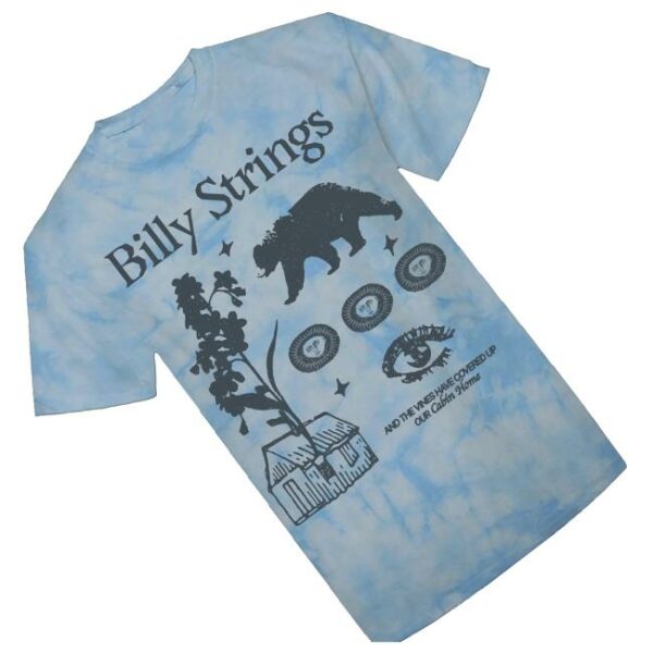 kenny Billy Strings Store Merch Shop Matteo Collina Cabin Tie Dye Shirts