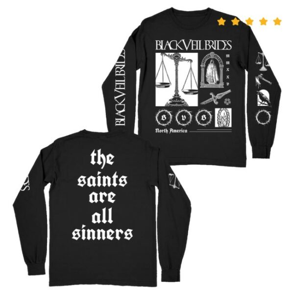 kenny Black Veil Brides Merch Scales Of Justice Longsleeve Shirt1
