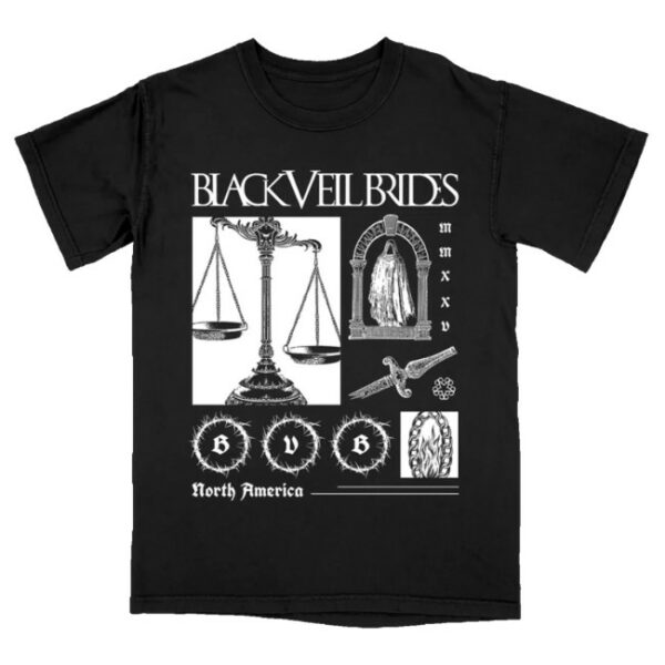 kenny Black Veil Brides Merch Scales Of Justice Shirt0