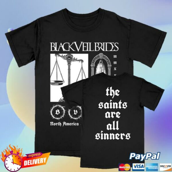 kenny Black Veil Brides Merch Store Scales Of Justice Shirt