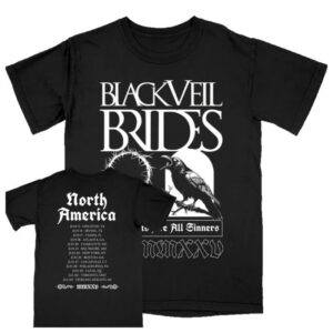 kenny Black Veil Brides Merch Store The Raven Shirt