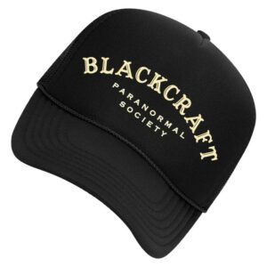 kenny Blackcraft Clothing Merch Paranormal Society Trucker Hat1