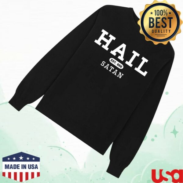 kenny Blackcraft Store Merch Hail Satan Collegiate Sweatshirt0