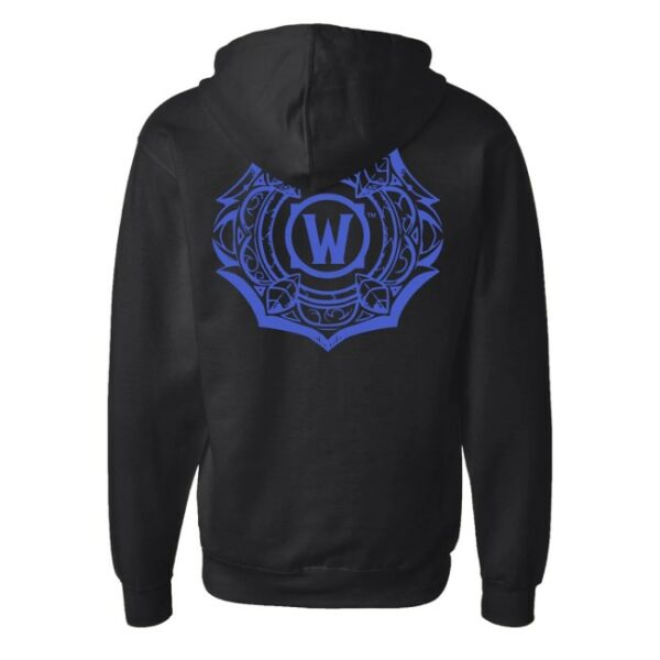 kenny Blizzard Gear Merch Store World Of Warcraft Midnight Dark Heart Black Zip Up Hoodie