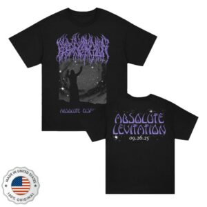 kenny Blood Incantation Merch Store Absolute Levitation Shirt Black kenny Blood Incantation Merch Store Absolute Levitation Shirt Black