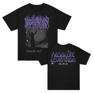kenny Blood Incantation Store Merch Absolute Levitation Shirt Black
