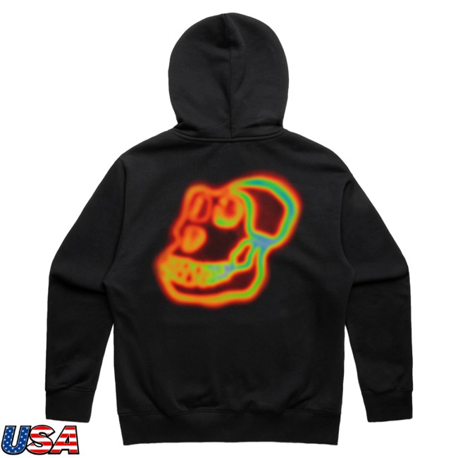 kenny Bored Ape Yacht Club Store Merch Ape Heatmap Zip Hoodie kenny Bored Ape Yacht Club Store Merch Ape Heatmap Zip Hoodie
