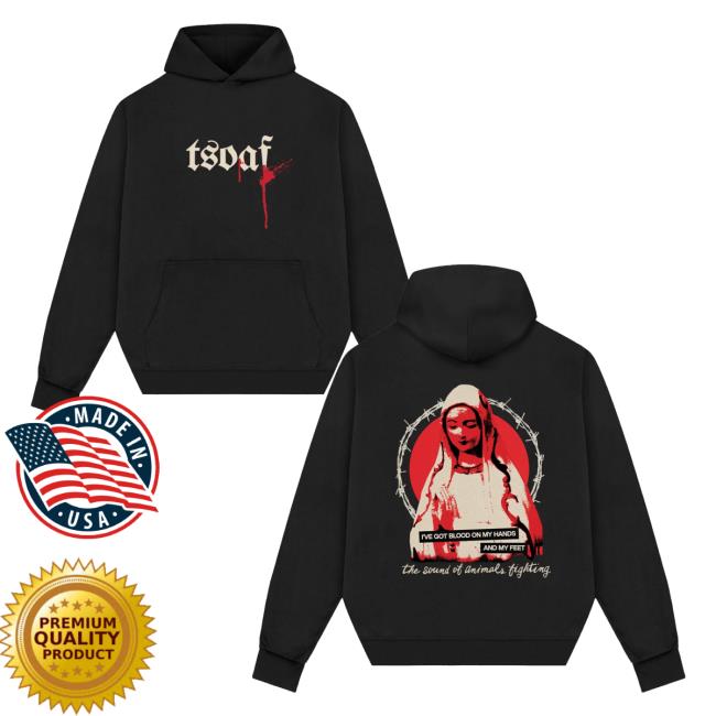 kenny Born Losers Records Merch Store Shop The Sound Of Animals Fighting Blood On My Hands Hoodie kenny Born Losers Records Merch Store Shop The Sound Of Animals Fighting Blood On My Hands Hoodie