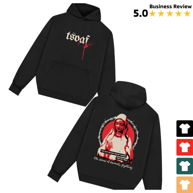 kenny Born Losers Records Merch Store Shop The Sound Of Animals Fighting Blood On My Hands Hoodiew kenny Born Losers Records Merch Store Shop The Sound Of Animals Fighting Blood On My Hands Hoodiew