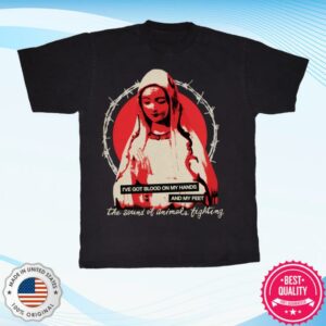 kenny Born Losers Records Merch Store Shop The Sound Of Animals Fighting Blood On My Hands Shirt