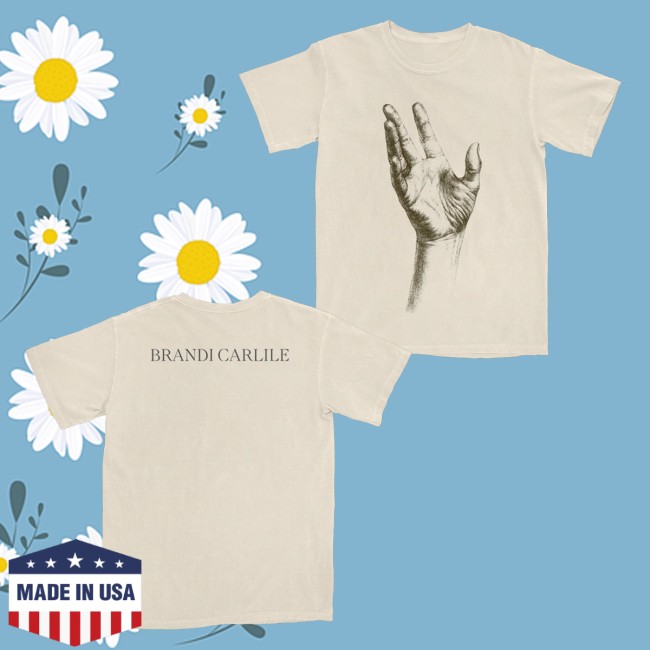 kenny Brandi Carlile Merch Hand Tee0 kenny Brandi Carlile Merch Hand Tee0
