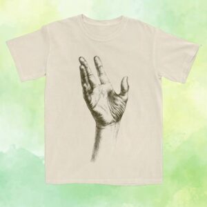 kenny Brandi Carlile Merch Hand Tee1