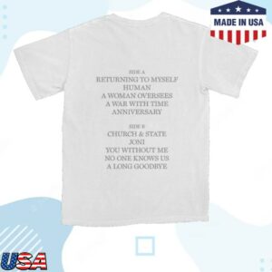 kenny Brandi Carlile Merch Store Returning To Myself Cover Shirt kenny Brandi Carlile Merch Store Returning To Myself Cover Shirt