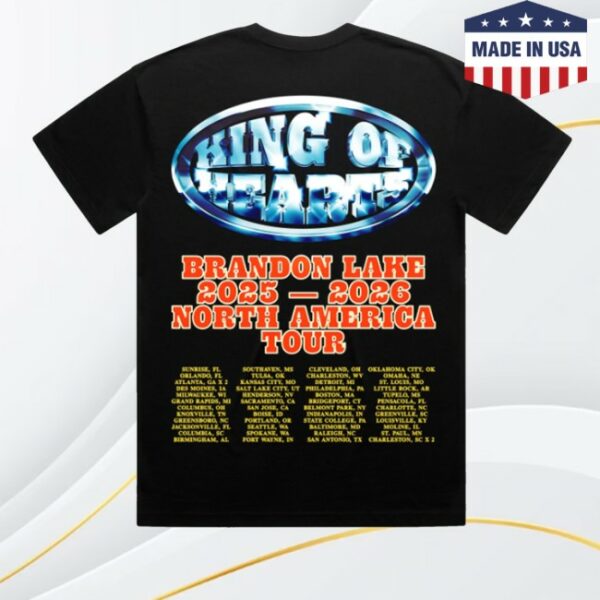 kenny Brandon Lake Merch Store Koh Chrome Tour Shirt