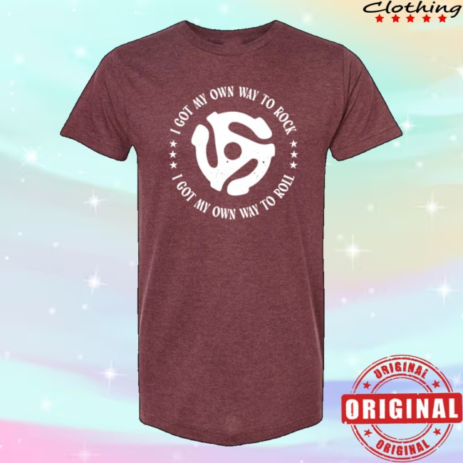 Burton Cummings Store Merch My Own Way To Rock Shirt - Graphic Design Prints