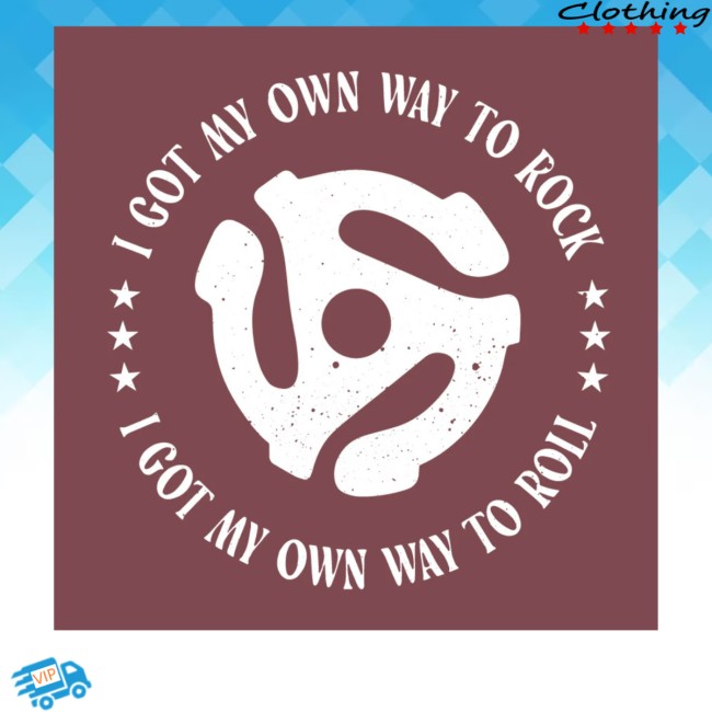 Burton Cummings Store Merch My Own Way To Rock Shirt - Graphic Design Prints