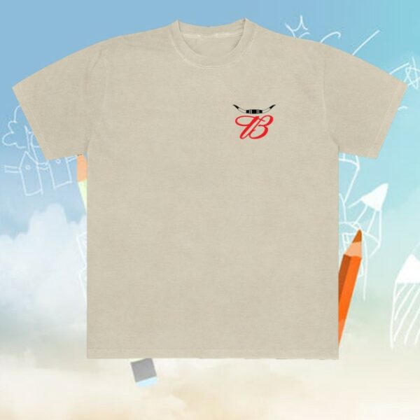 kenny Bwtb Merch Store Bussin X Budweiser Bow Tie Tee Sand