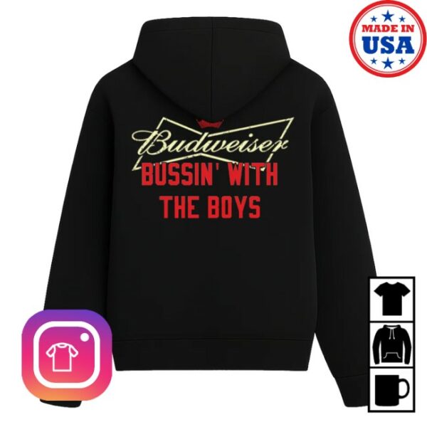 kenny Bwtb Merch Store Bussin X Budweiser Horn Hoodie