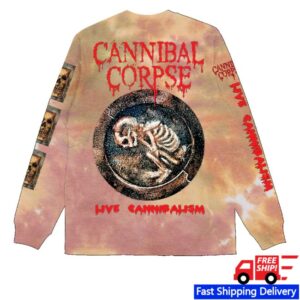 kenny Cannibal Corpse Merch Store Live Cannibalism Long Sleeve Scab Dyes kenny Cannibal Corpse Merch Store Live Cannibalism Long Sleeve Scab Dyes