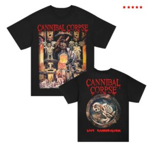 kenny Cannibal Corpse Merch Store Live Cannibalism Shirt Black