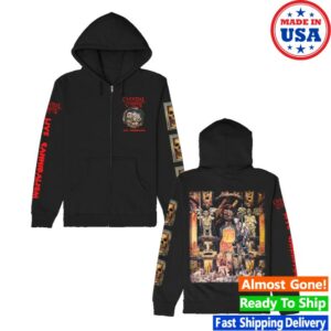 kenny Cannibal Corpse Merch Store Live Cannibalism Zip Up Hoodie