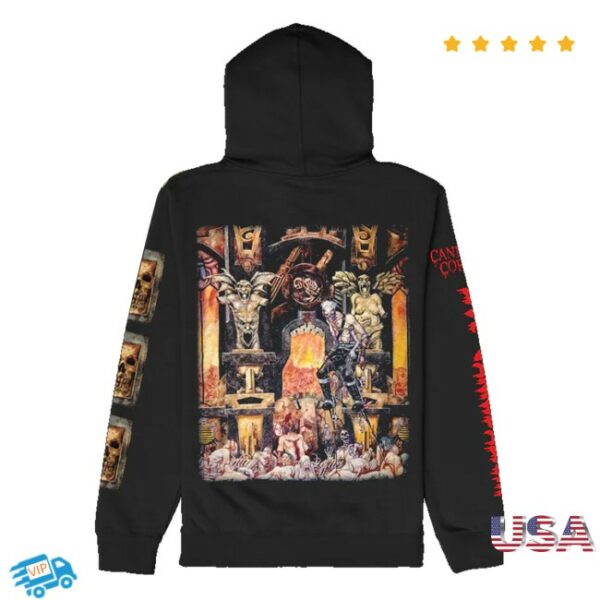 kenny Cannibal Corpse Merch Store Live Cannibalism Zip Up Hoodies