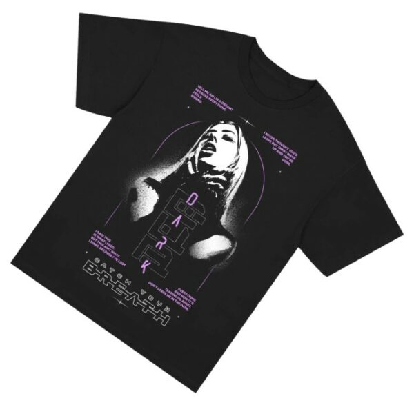 kenny Catch Your Breath Merch Dont Leave Me In The Dark Shirt Black0