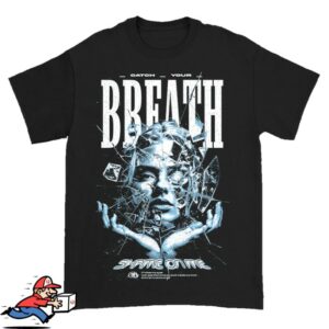kenny Catch Your Breath Merch Shame On Me Shattered Shirt Black