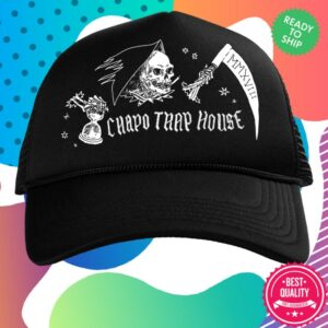 kenny Chapo Trap House Merch Store Reaper Trucker Hat