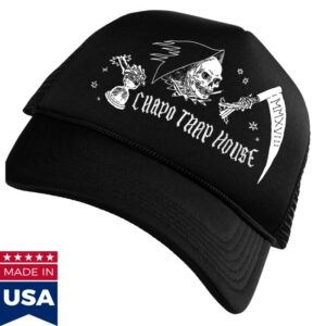 kenny Chapo Trap House Merch Store Reaper Trucker Hats
